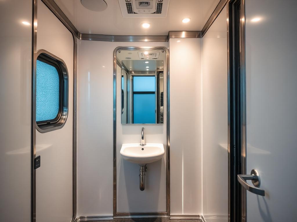 Luxury Restroom Trailers in Elon, NC